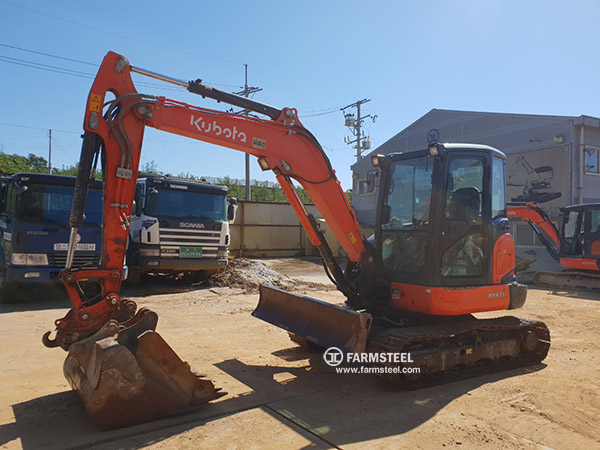 2016 구보다 KX57 미니굴삭기  판매합니다. (5661)