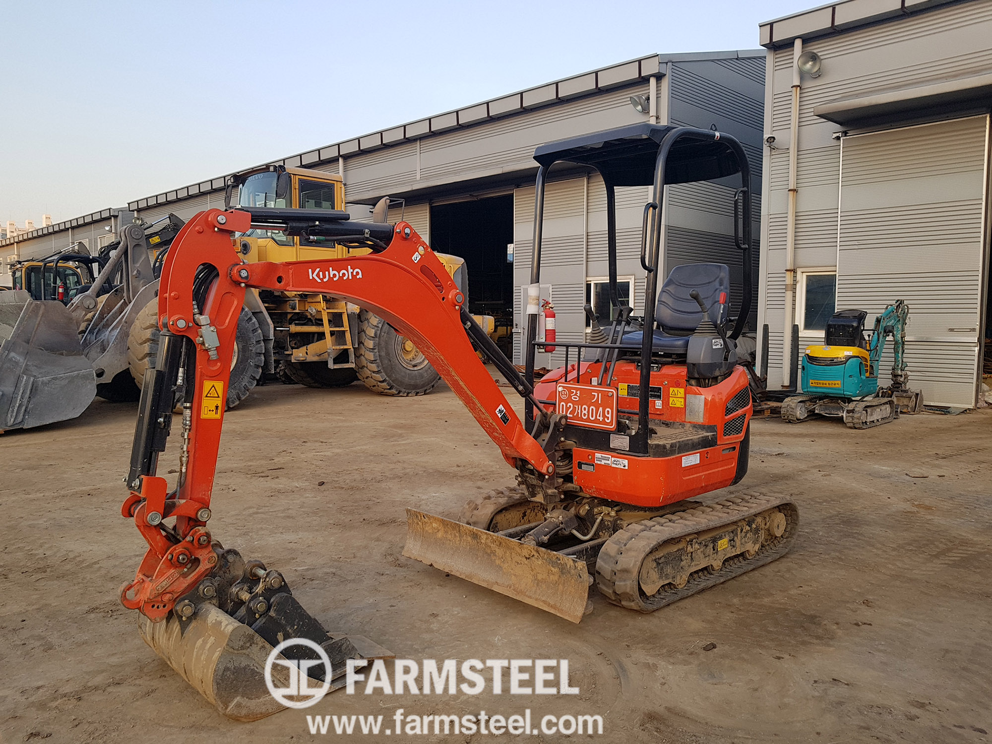 2017 구보다 U-17 미니굴삭기 판매합니다. (8049)