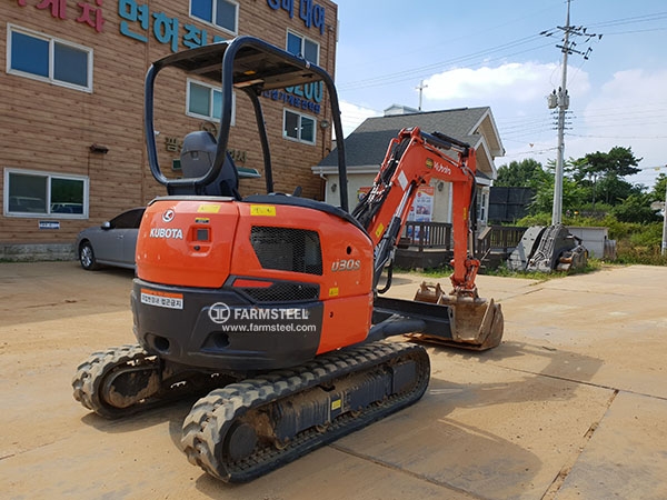 2017  구보다 U-30 미니굴삭기 판매합니다. (6226)