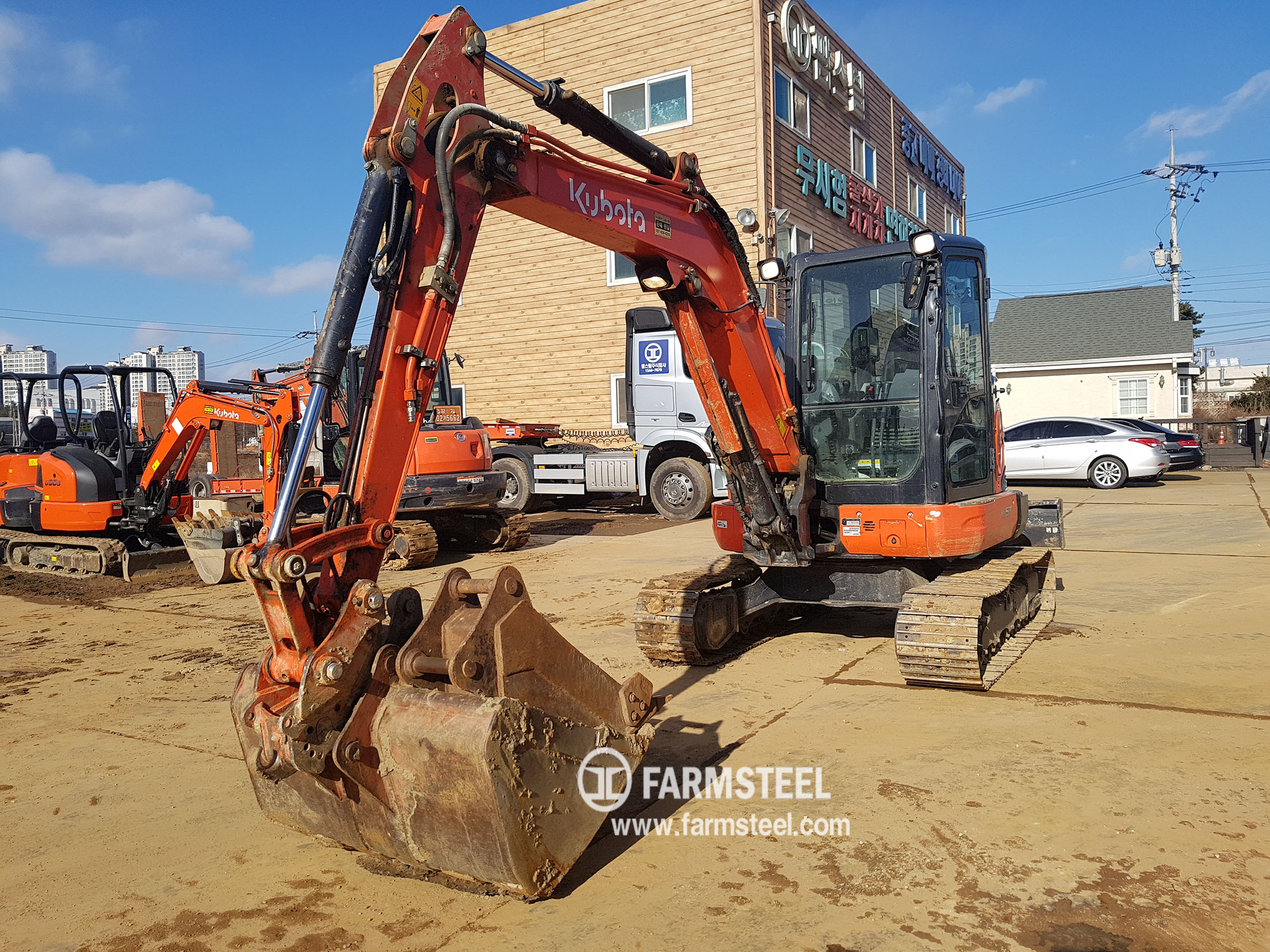 2014 구보다 KX57 미니굴삭기  판매합니다. (7379)