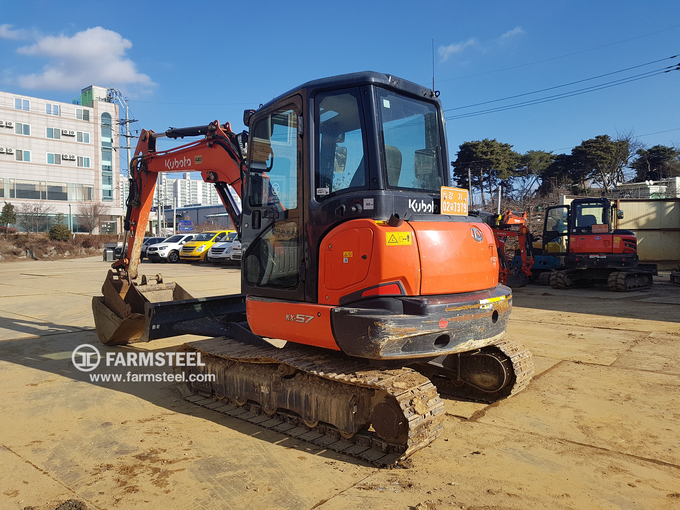 2014 구보다 KX57 미니굴삭기  판매합니다. (7379)