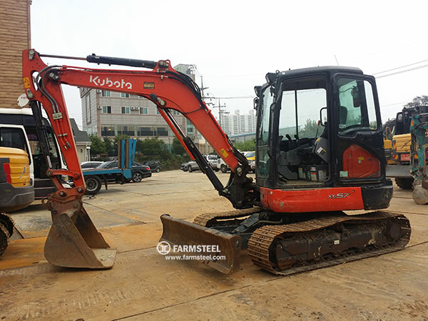 2014 구보다 KX57 미니굴삭기  판매합니다. (7380)