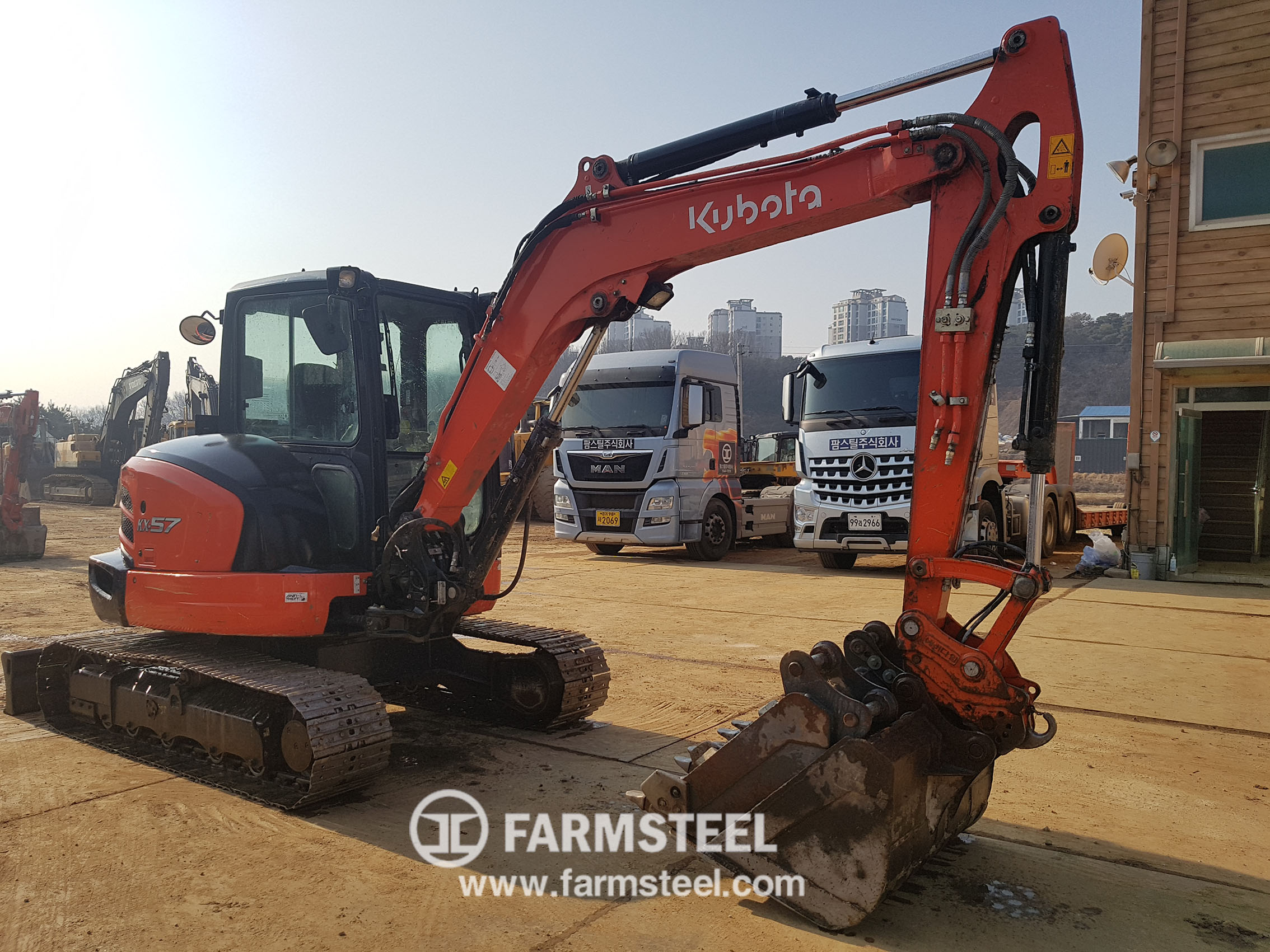 2014 구보다 KX57 미니굴삭기  판매합니다. (7531)