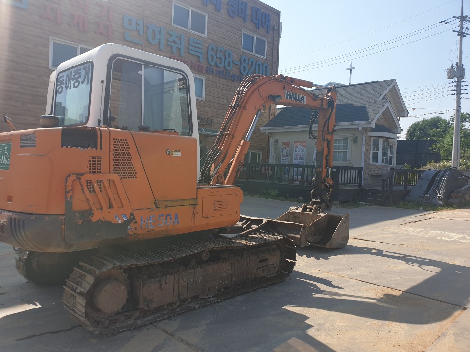 한라 HE50A 굴삭기 판매합니다