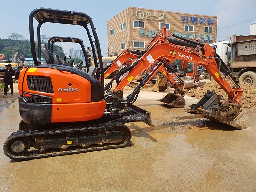 2017 구보다 U-30 미니굴삭기 판매합니다. (6206)