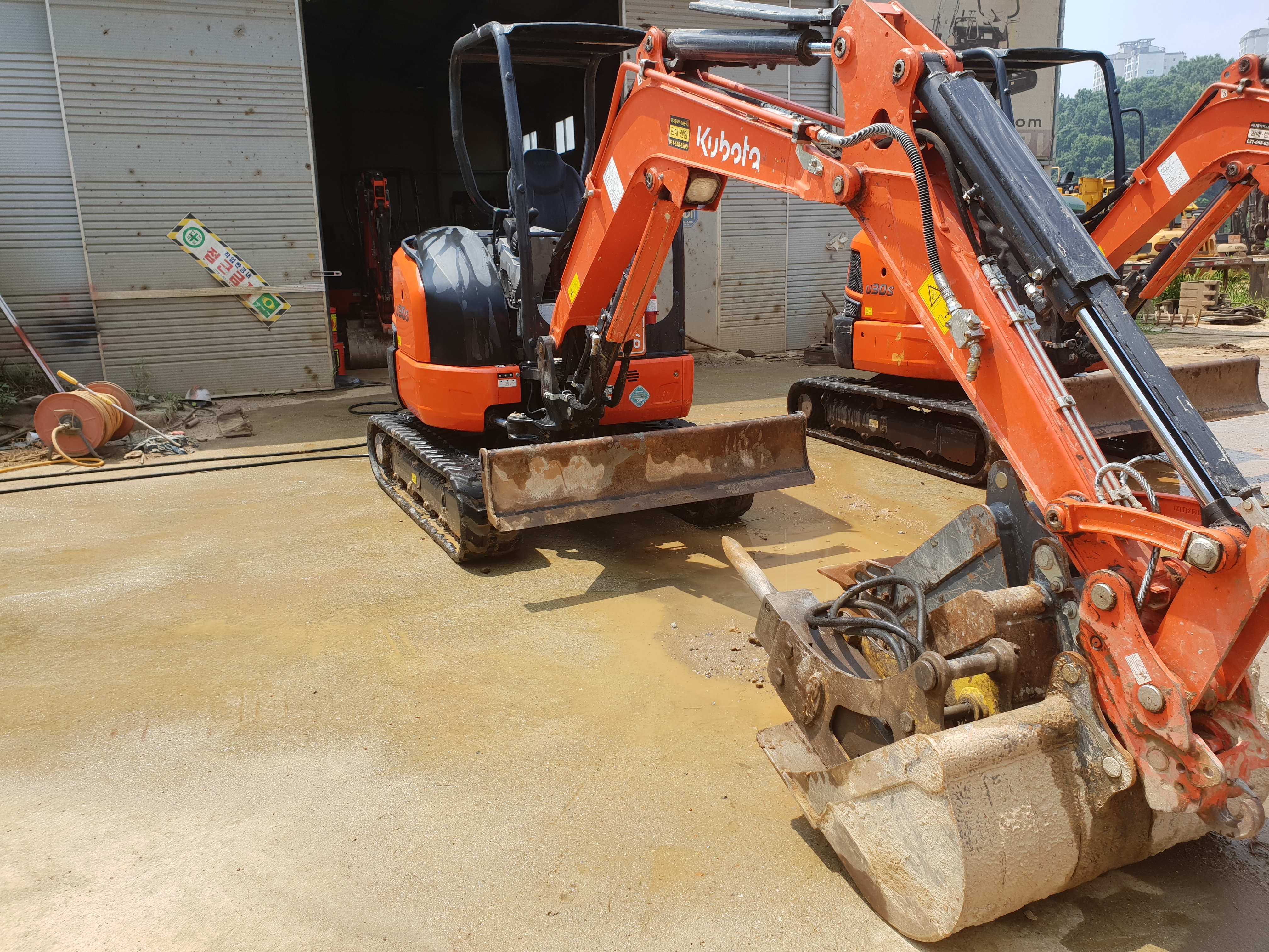 2017 구보다 U-30 미니굴삭기 판매합니다. (6206)