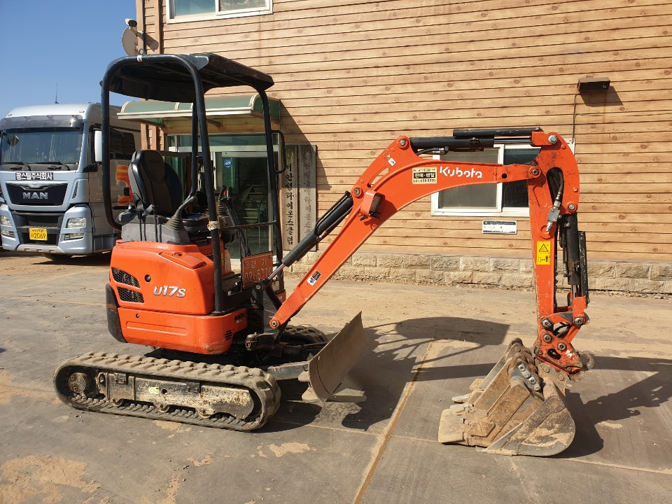 2017 구보다 U-17 미니굴삭기 판매합니다. (5774)