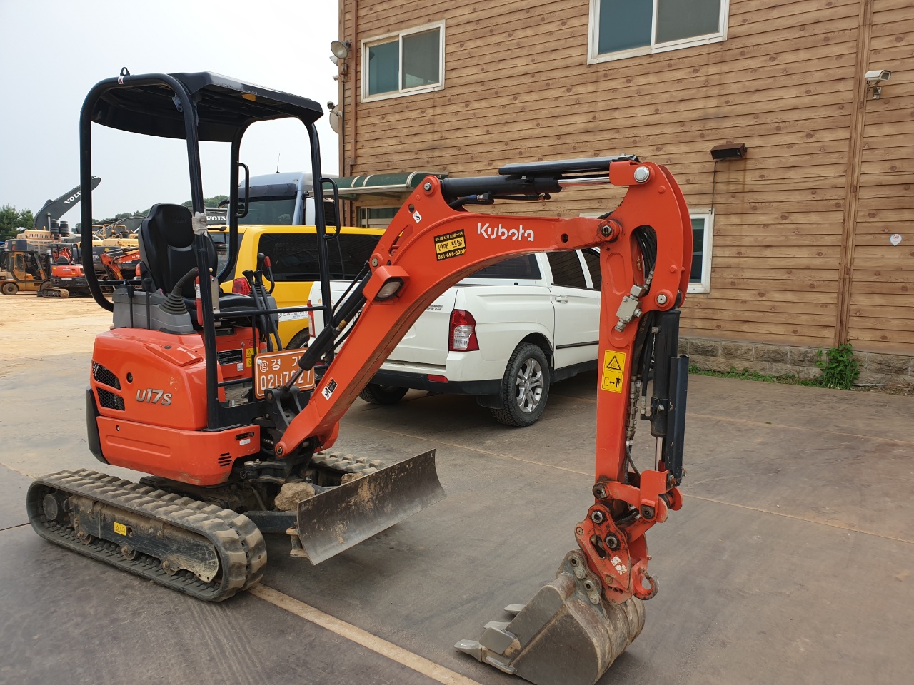 2018 구보다 U-17 미니굴삭기 판매합니다. (7627)