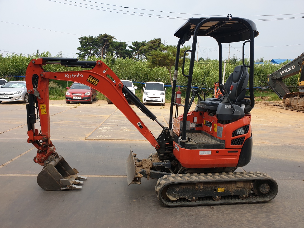 2018 구보다 U-17 미니굴삭기 판매합니다. (7627)