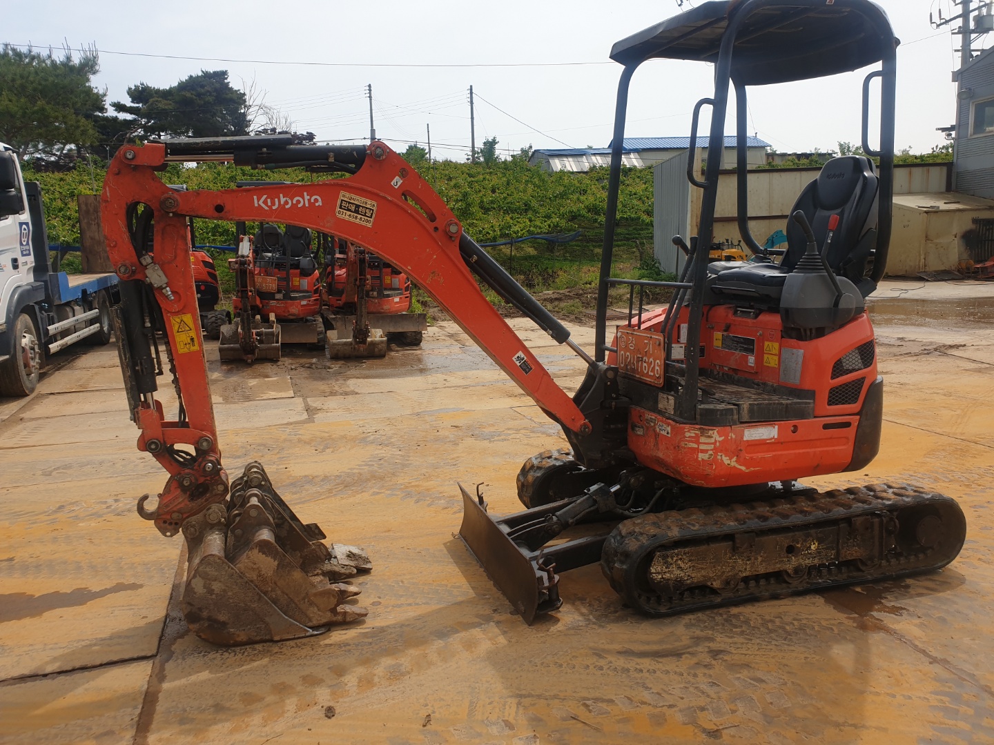 2018 구보다 U-17 미니굴삭기 판매합니다. (7626)