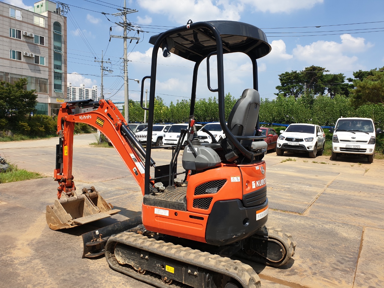 2018 구보다 U-17 미니굴삭기 판매합니다. (7628)