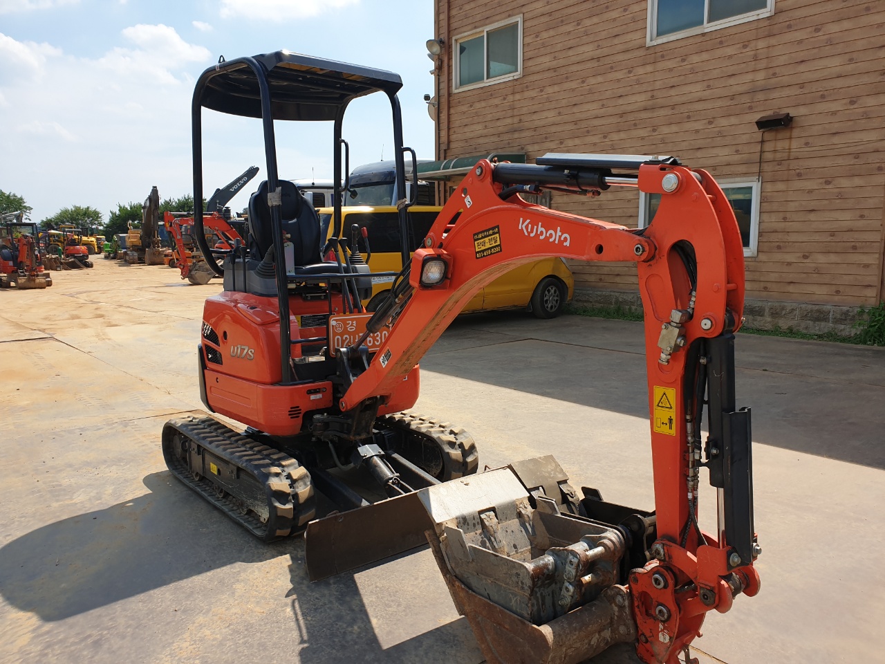 2018 구보다 U-17 미니굴삭기 판매합니다. (7630)