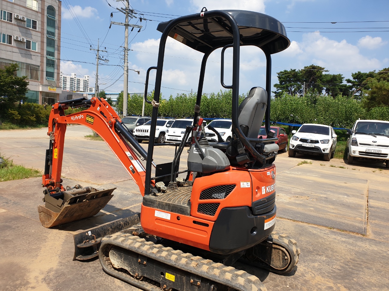 2018 구보다 U-17 미니굴삭기 판매합니다. (7630)