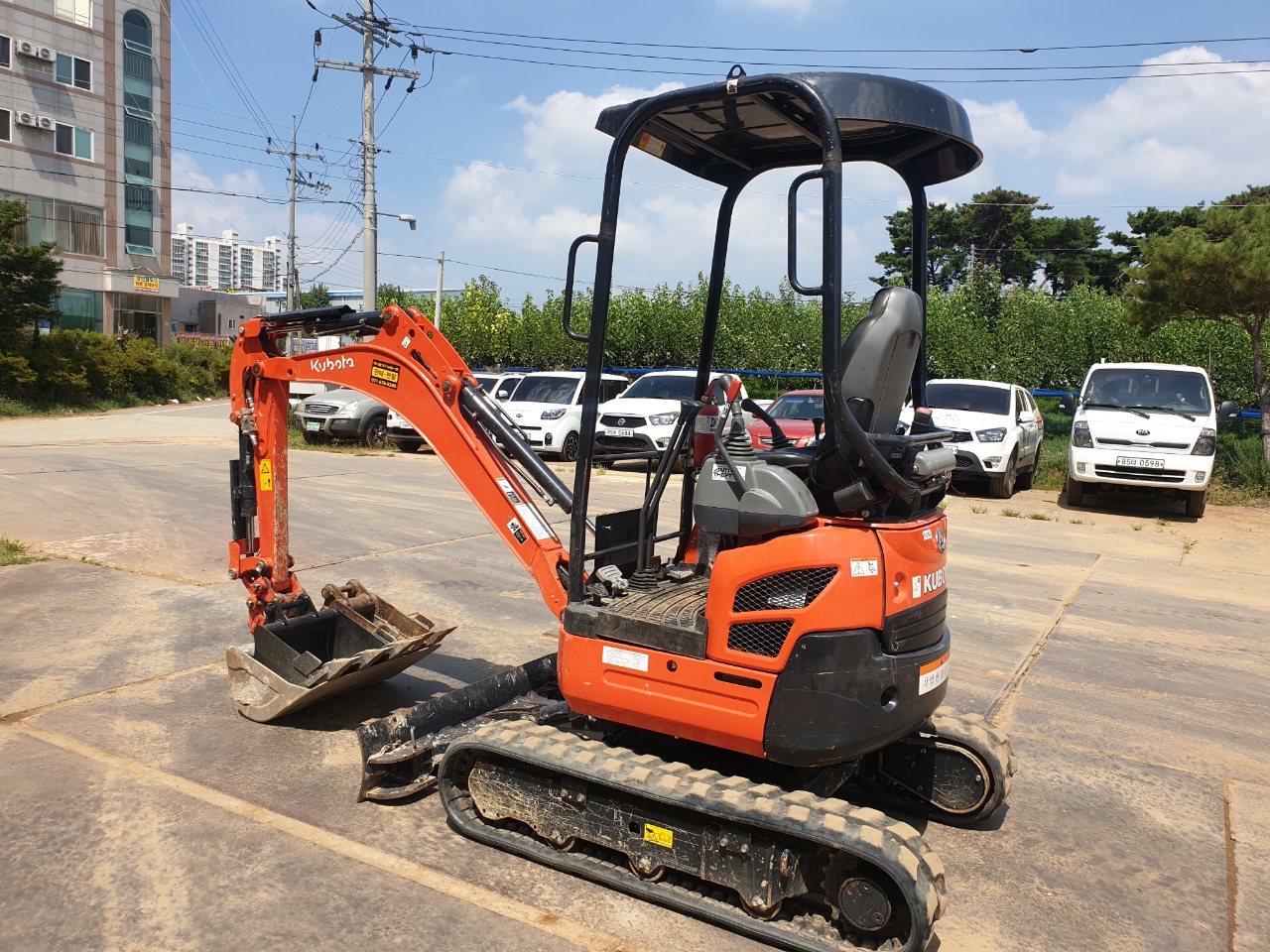 2018 구보다 U-17 미니굴삭기 판매합니다. (7819)