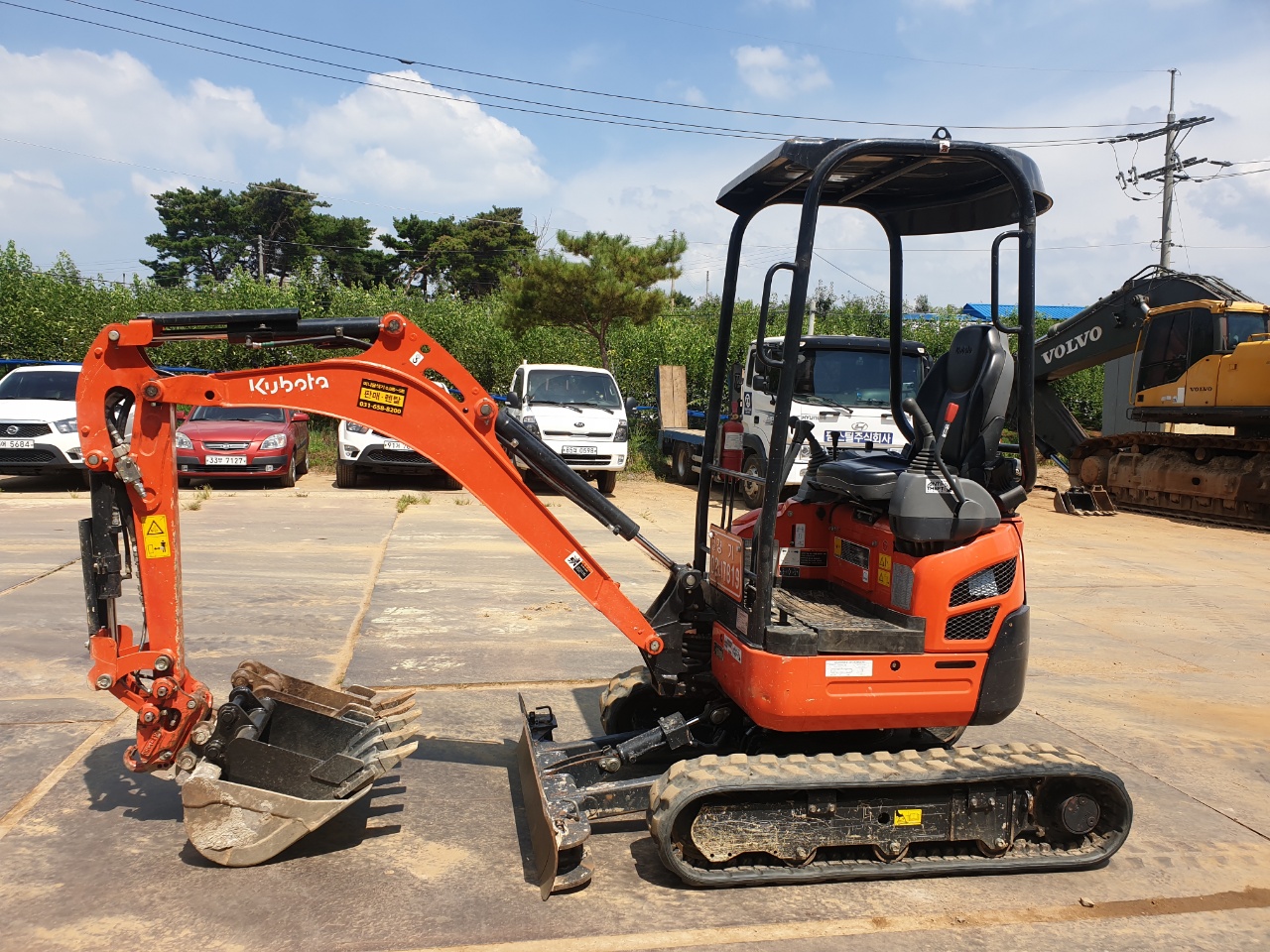 2018 구보다 U-17 미니굴삭기 판매합니다. (7819)