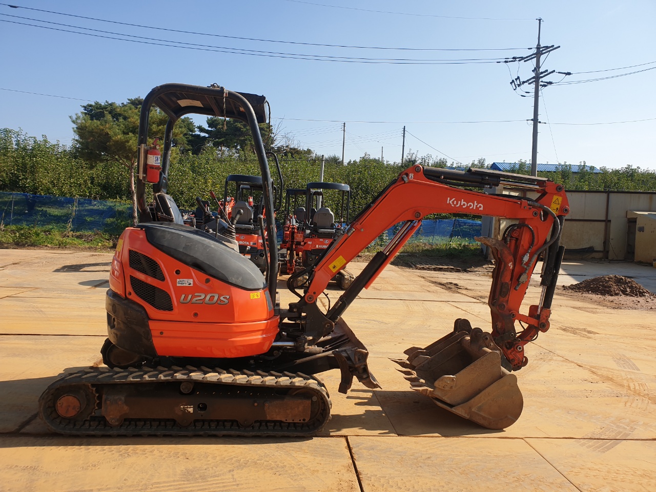 2018 구보다 U-20 미니굴삭기 판매합니다. (3411)