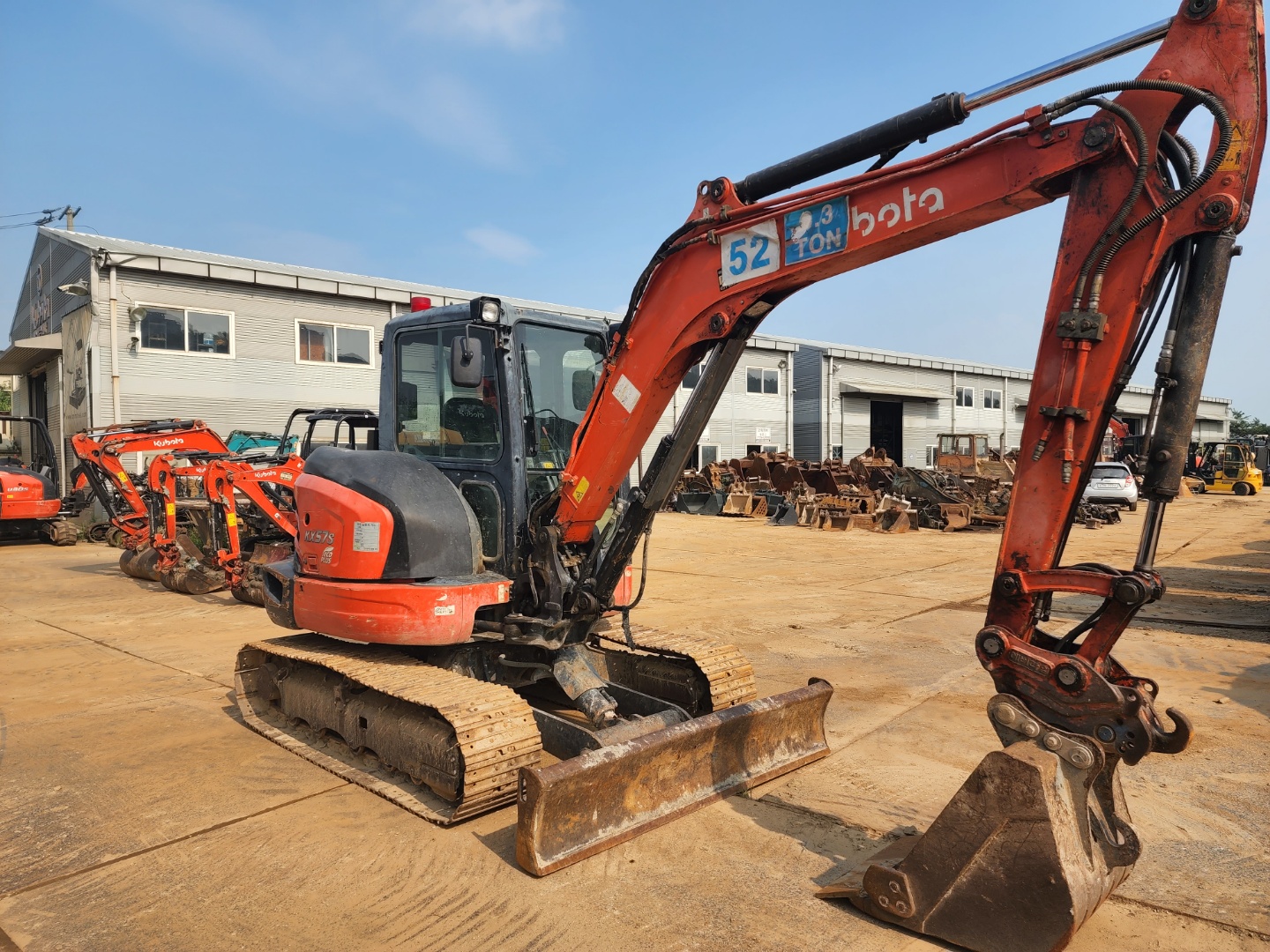 2016 구보다 KX57 미니굴삭기  판매합니다. (5867)