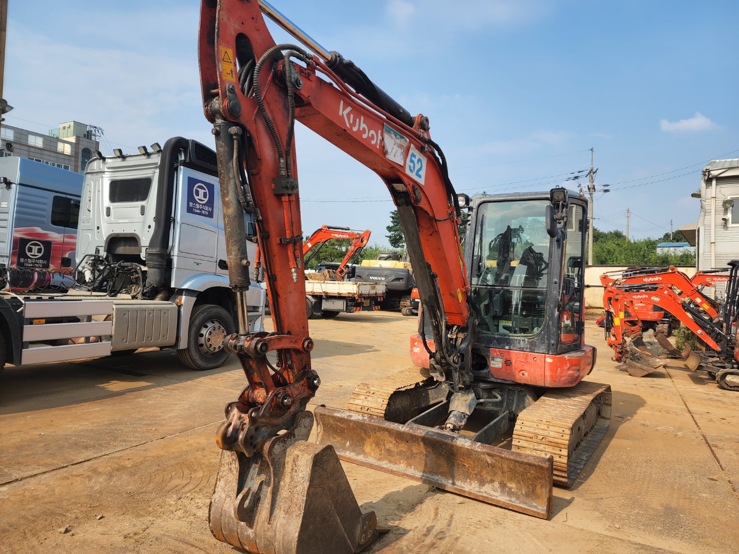 2016 구보다 KX57 미니굴삭기  판매합니다. (5867)