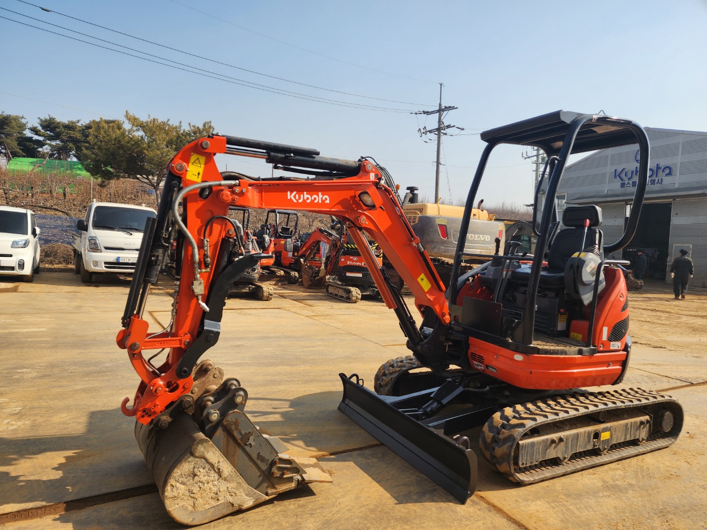 2017 구보다 U-20 미니굴삭기 판매합니다. (1368)