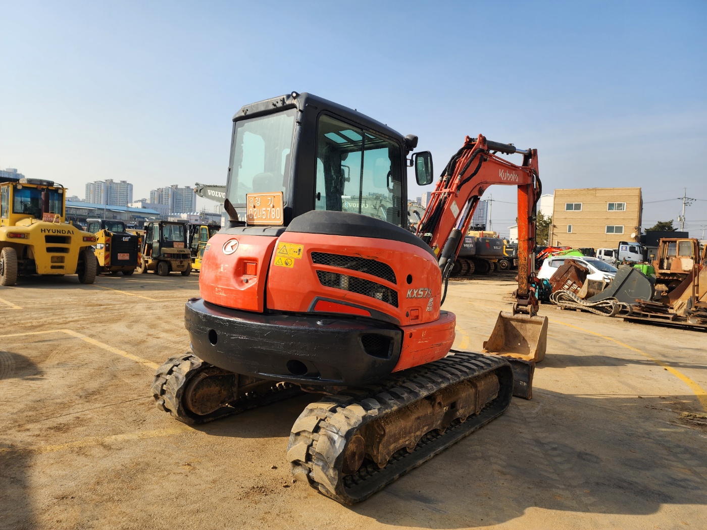 2017 구보다 KX57 미니굴삭기  판매합니다. (5780)