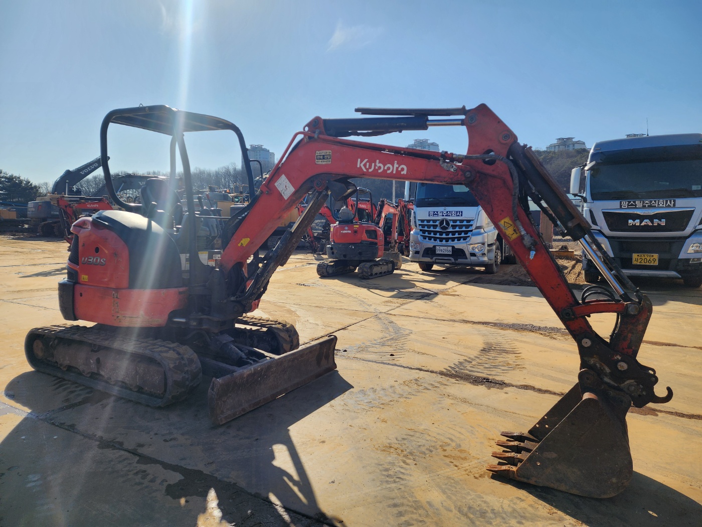 2017  구보다 U-30 미니굴삭기 판매합니다. (8604)
