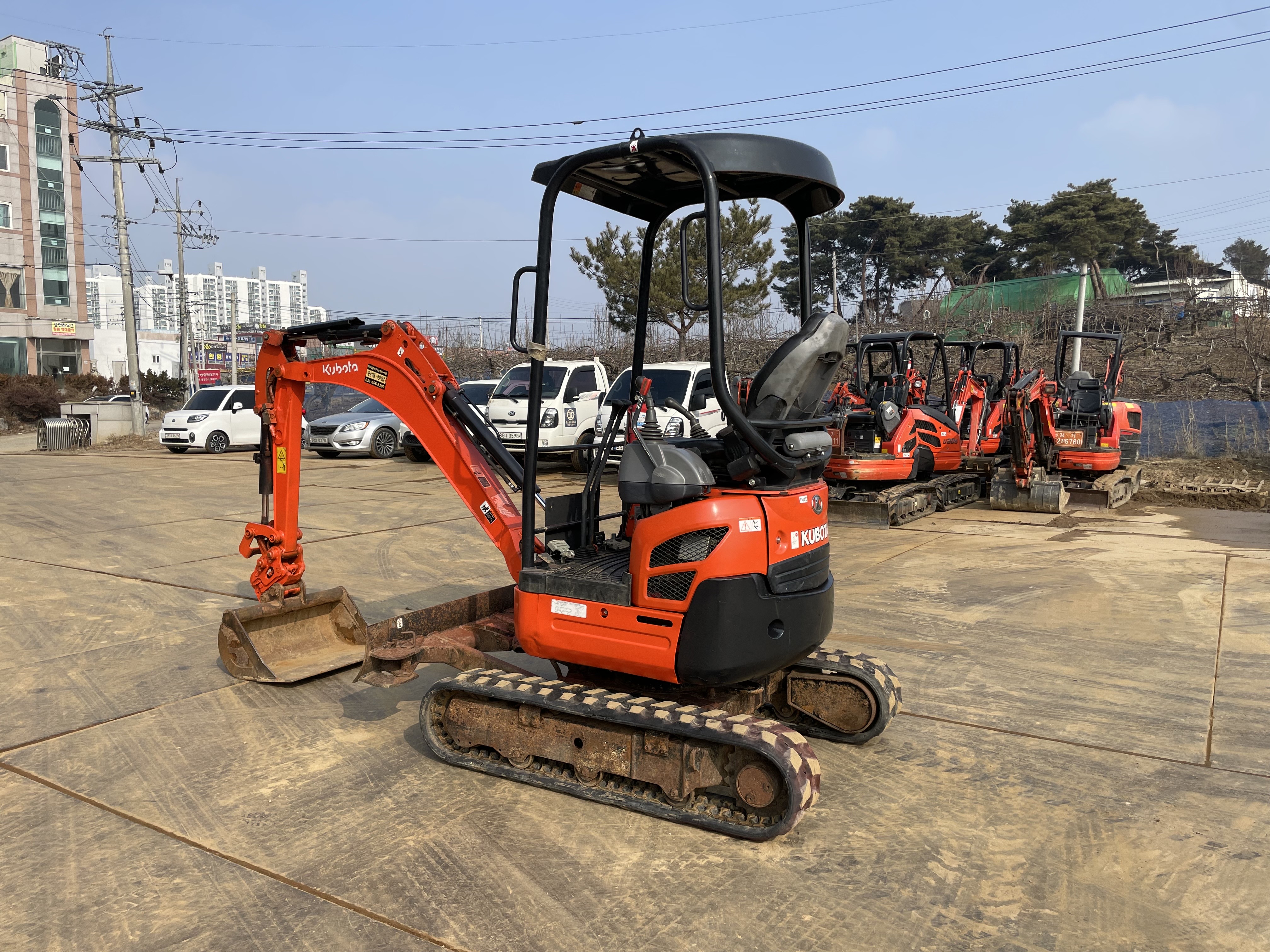 2018 구보다 U-17 미니굴삭기 판매합니다. (7814)