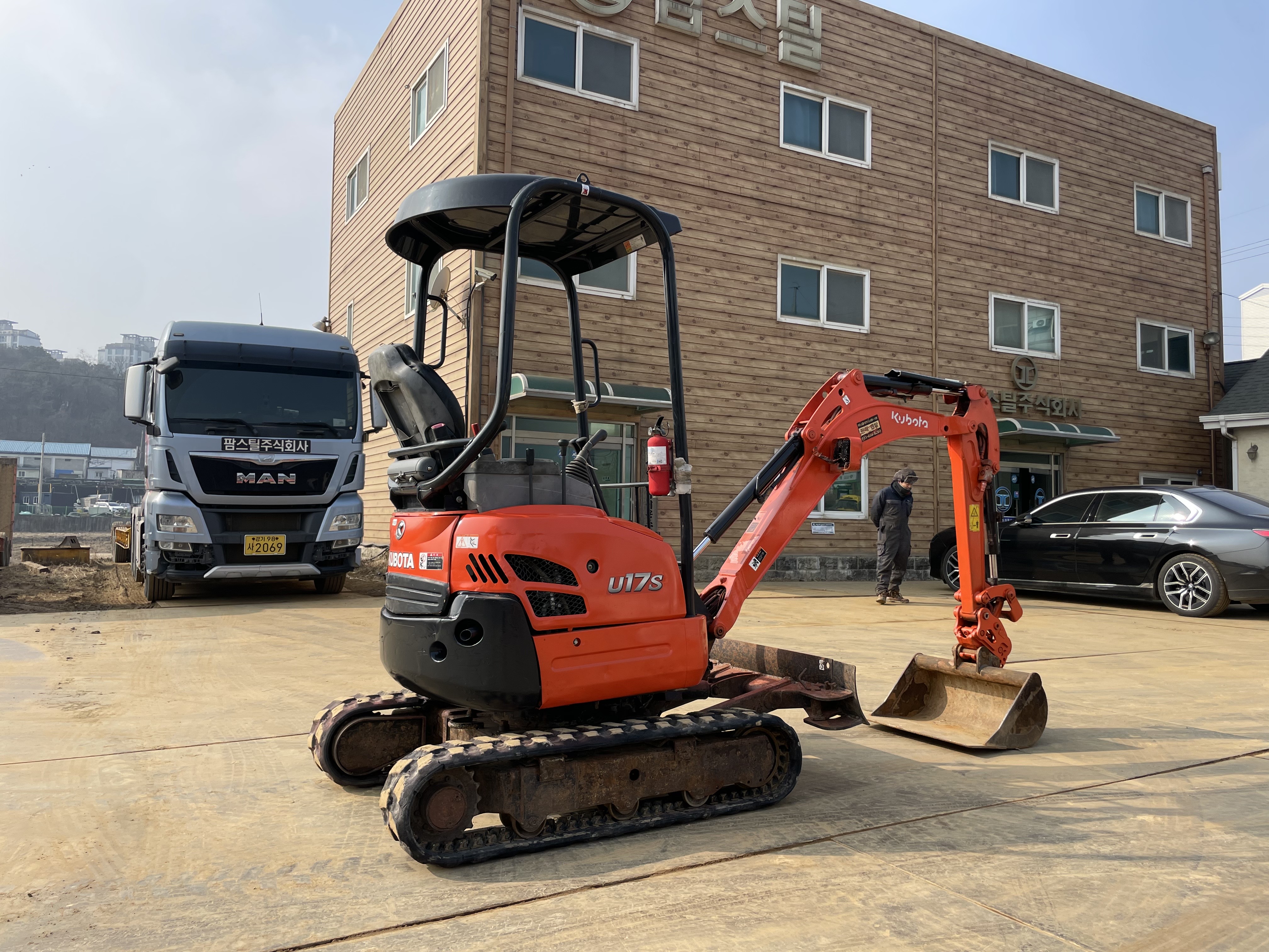 2018 구보다 U-17 미니굴삭기 판매합니다. (7814)