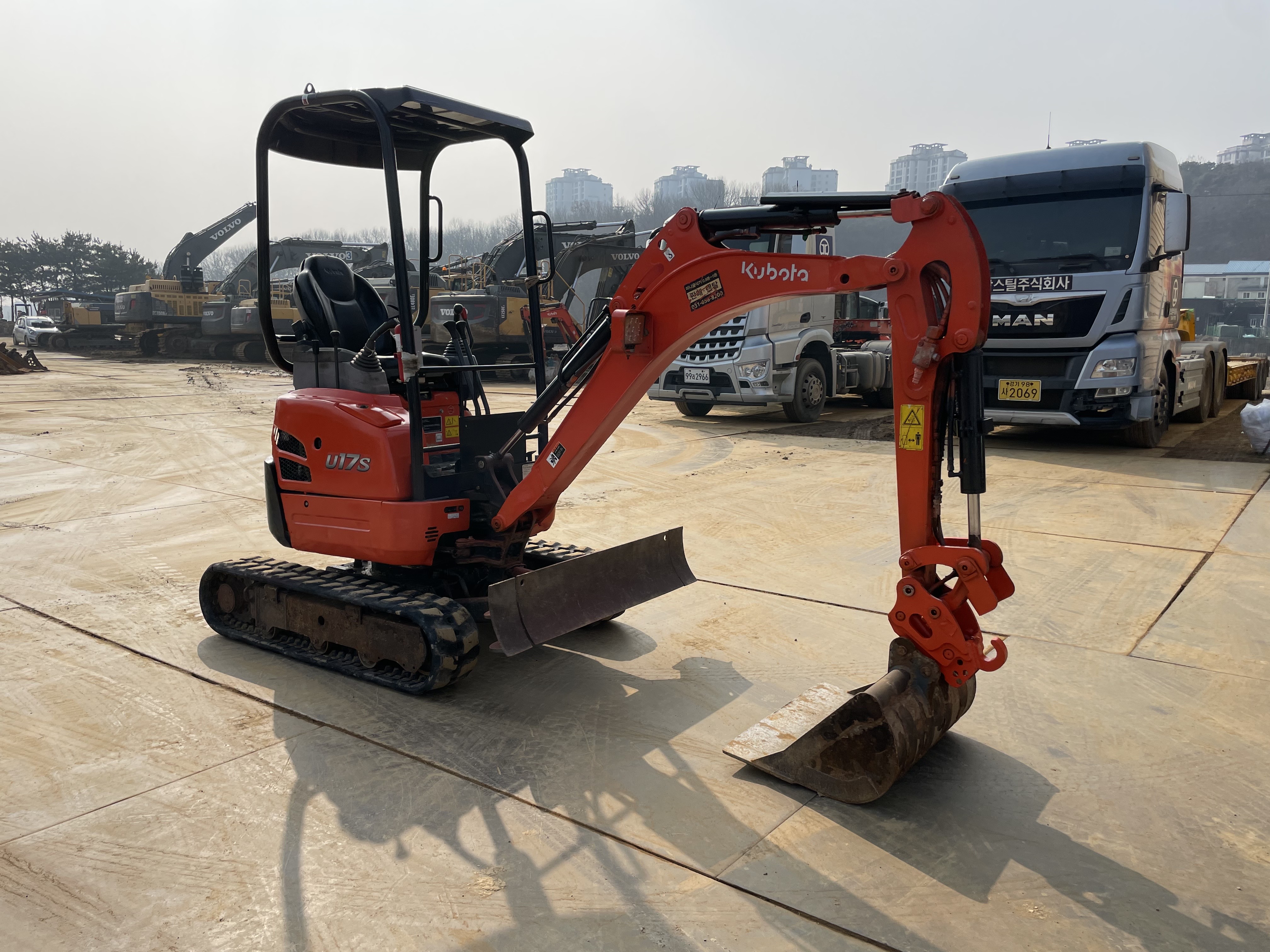 2018 구보다 U-17 미니굴삭기 판매합니다. (7814)