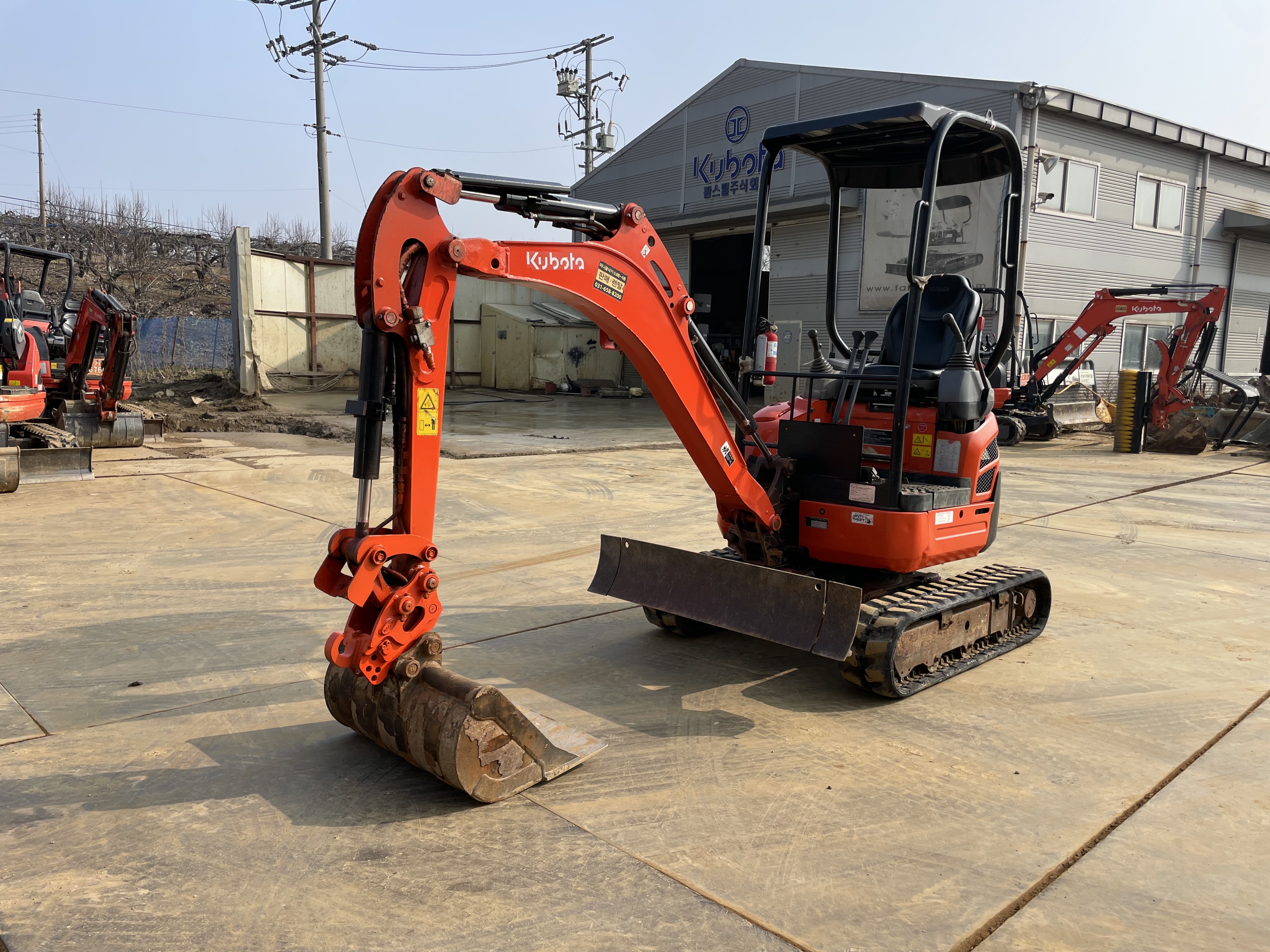 2018 구보다 U-17 미니굴삭기 판매합니다. (7814)