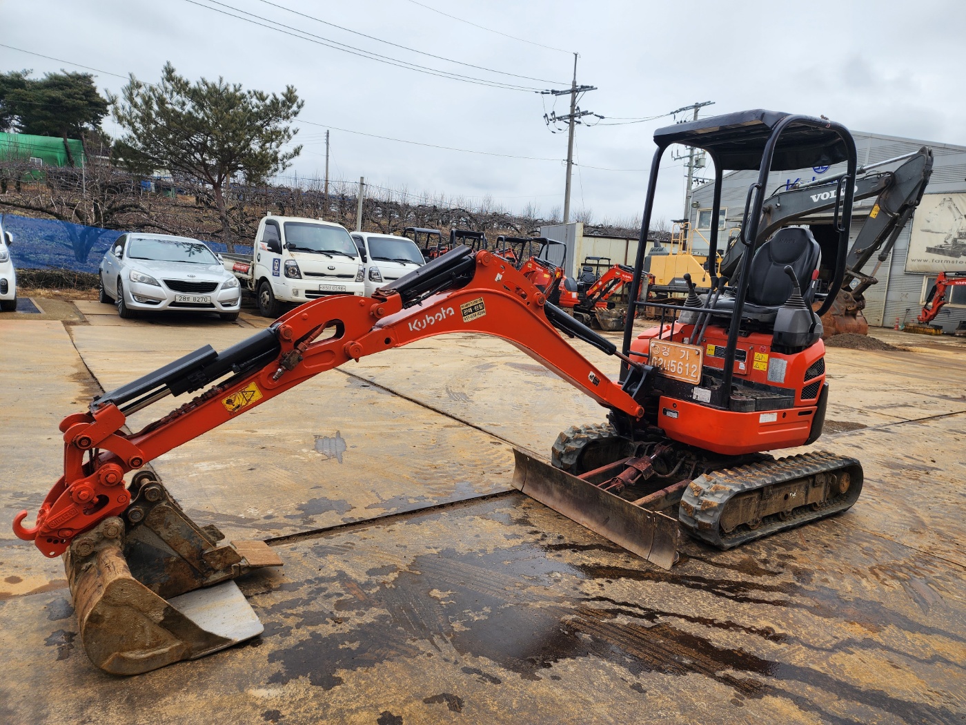 2017 구보다 U-17 미니굴삭기 판매합니다. (5612)