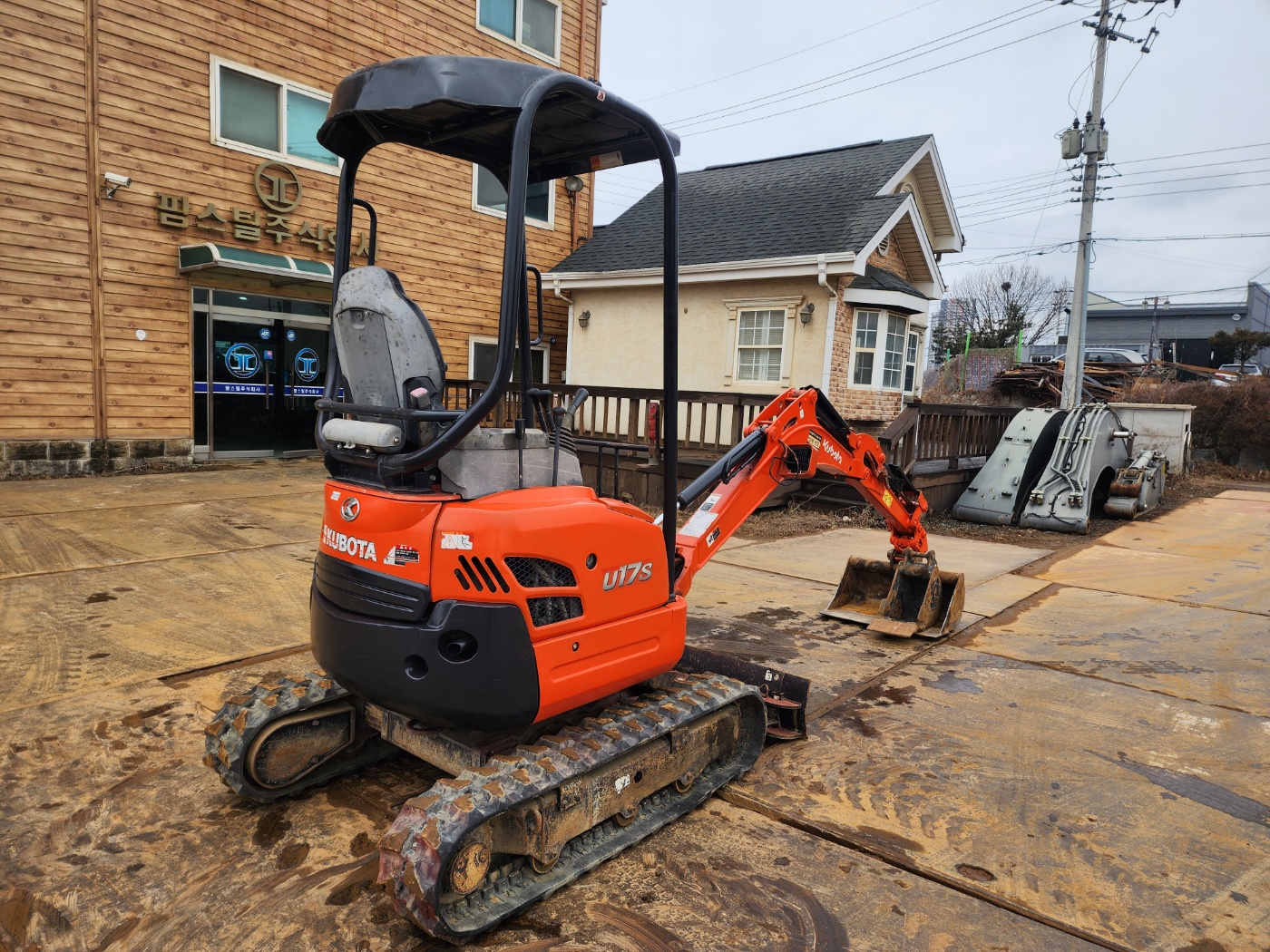 2017 구보다 U-17 미니굴삭기 판매합니다. (5612)