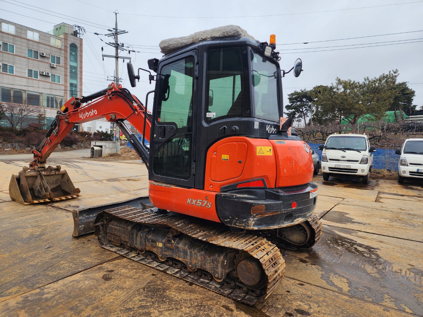 2021 구보다 KX57 미니굴삭기 판매합니다. (8315)