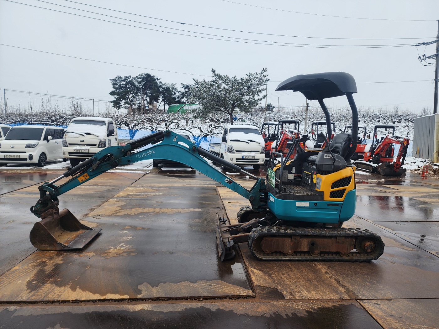 2014 구보다 U-17 미니굴삭기 판매합니다. (19145)