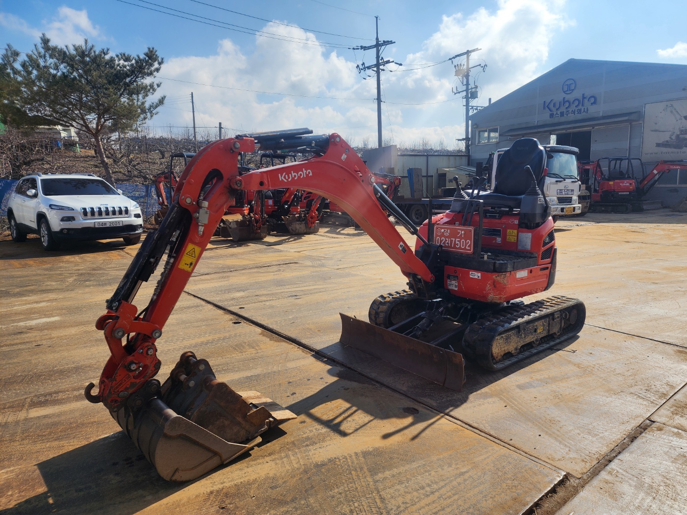 2021 구보다 U-17 굴삭기 판매합니다. (7502)