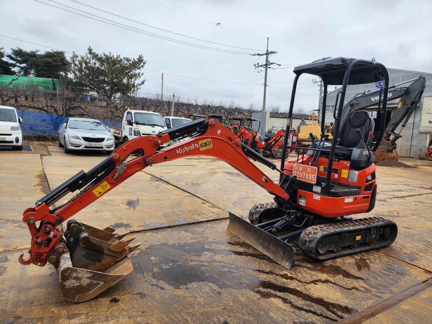 2021 구보다 U-17 굴삭기 판매합니다. (7495)