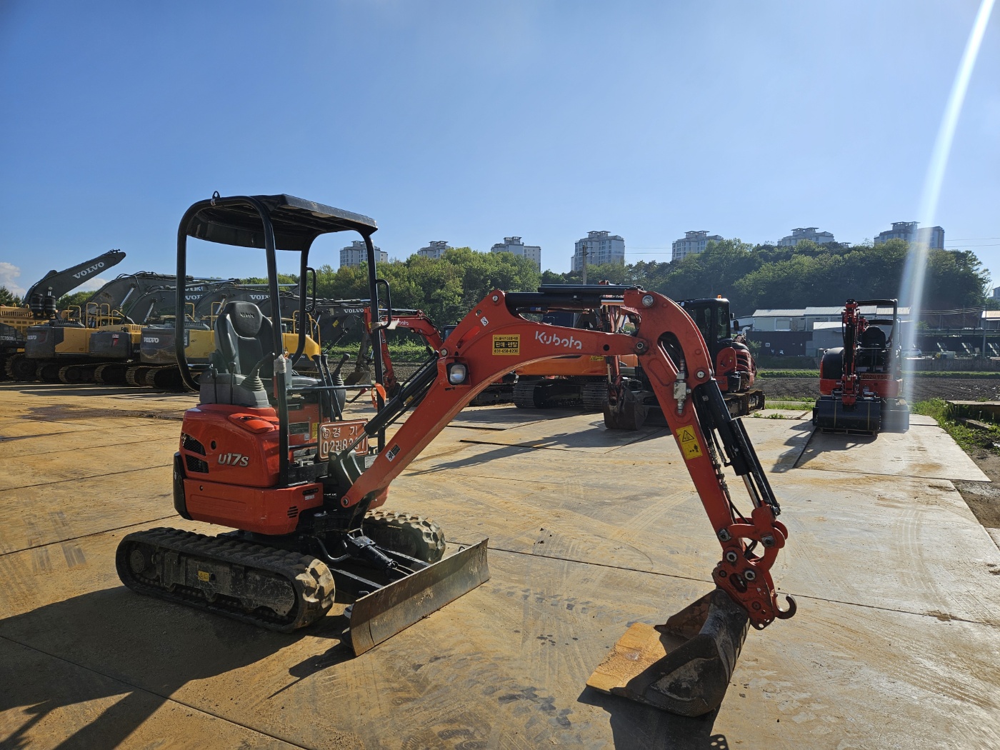 2021 구보다 U-17 굴삭기 판매합니다. (8307)