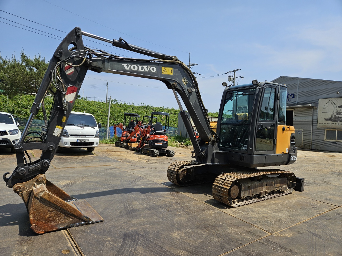 2013 VOLVO  EC55C  판매합니다. (8384)