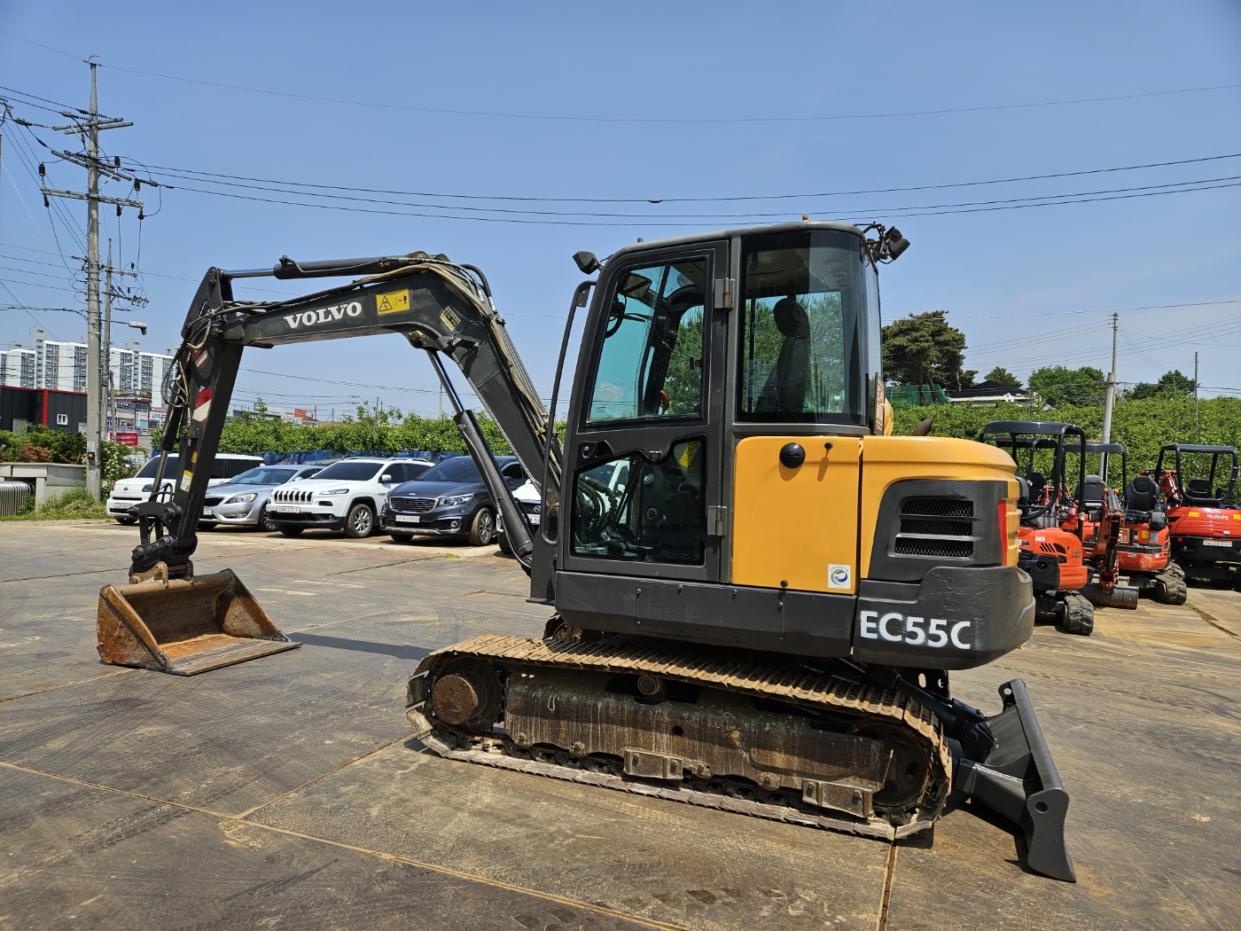 2013 VOLVO  EC55C  판매합니다. (8384)