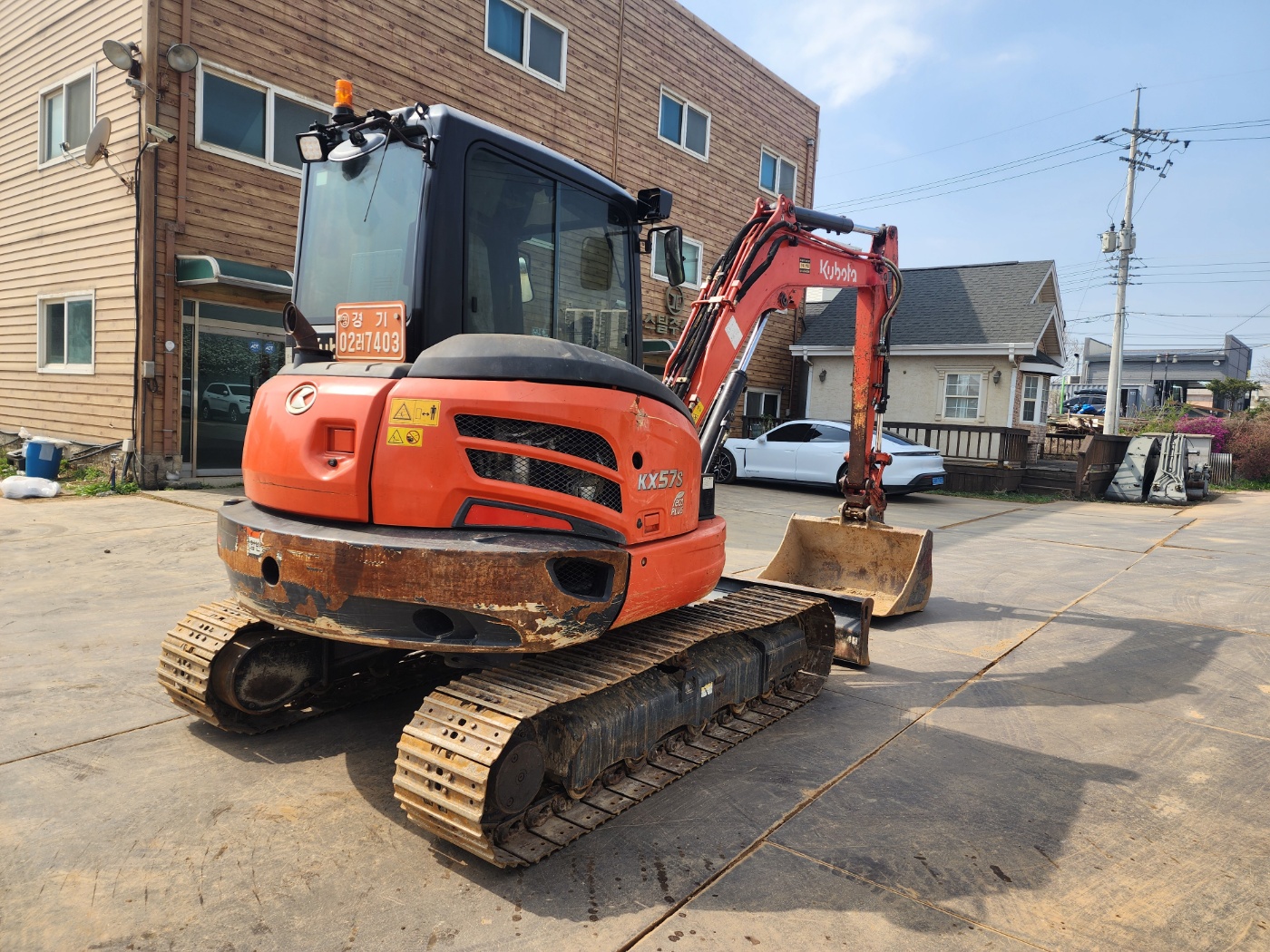 2021 구보다 KX57 미니굴삭기 판매합니다. (7403)