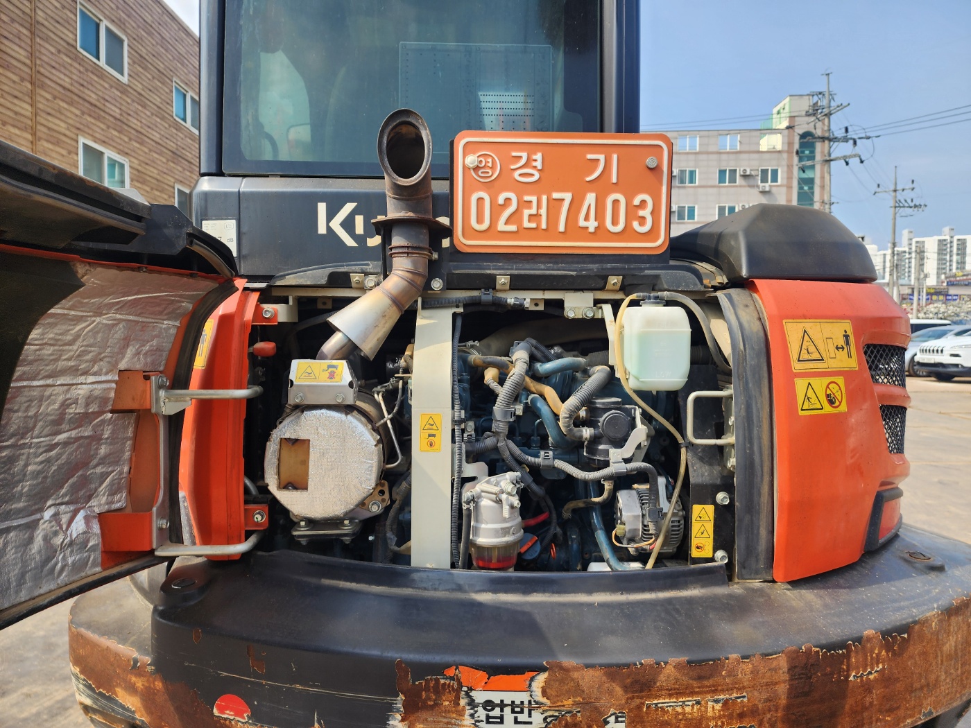 2021 구보다 KX57 미니굴삭기 판매합니다. (7403)