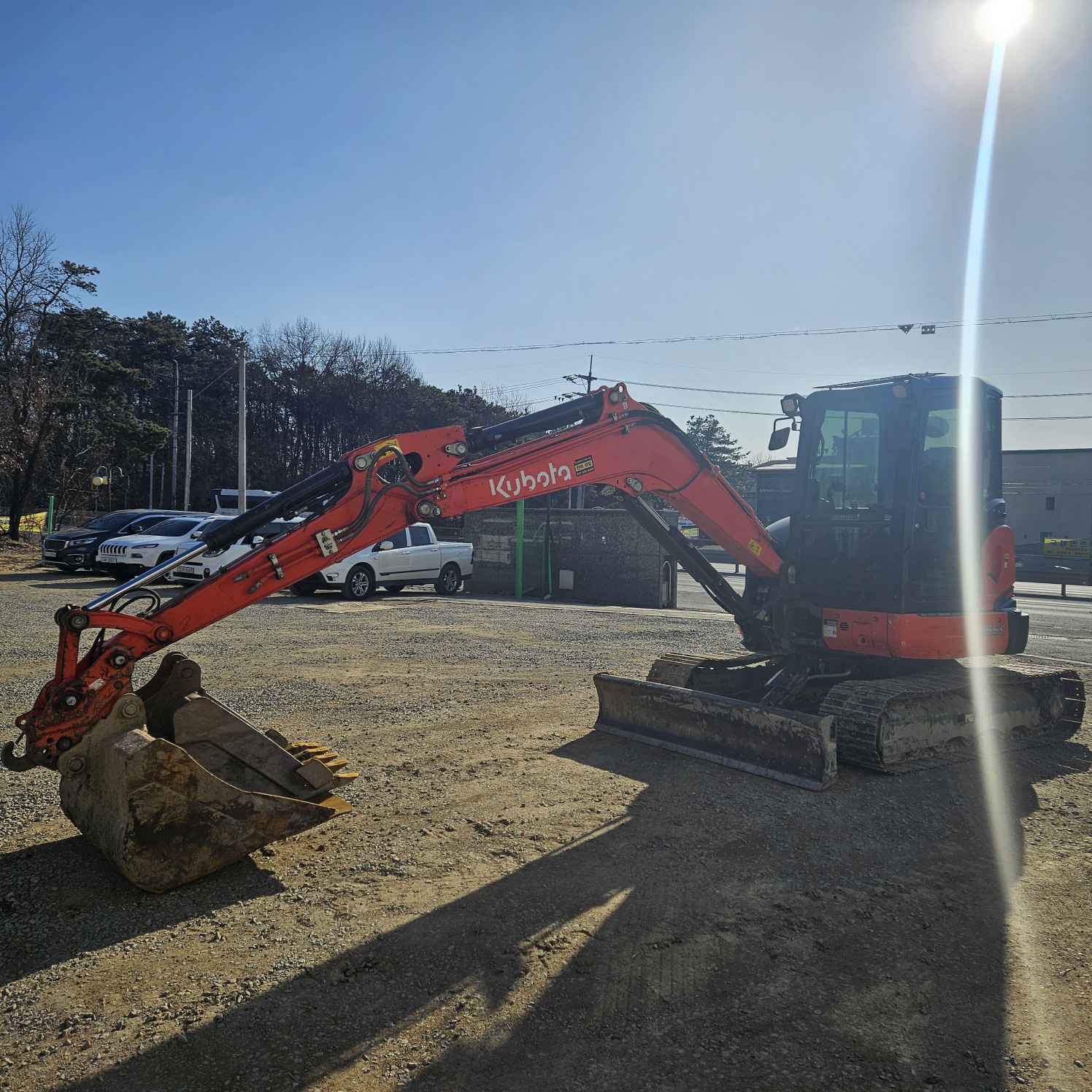 2021 구보다 U-55 미니굴삭기 판매합니다. (7223)