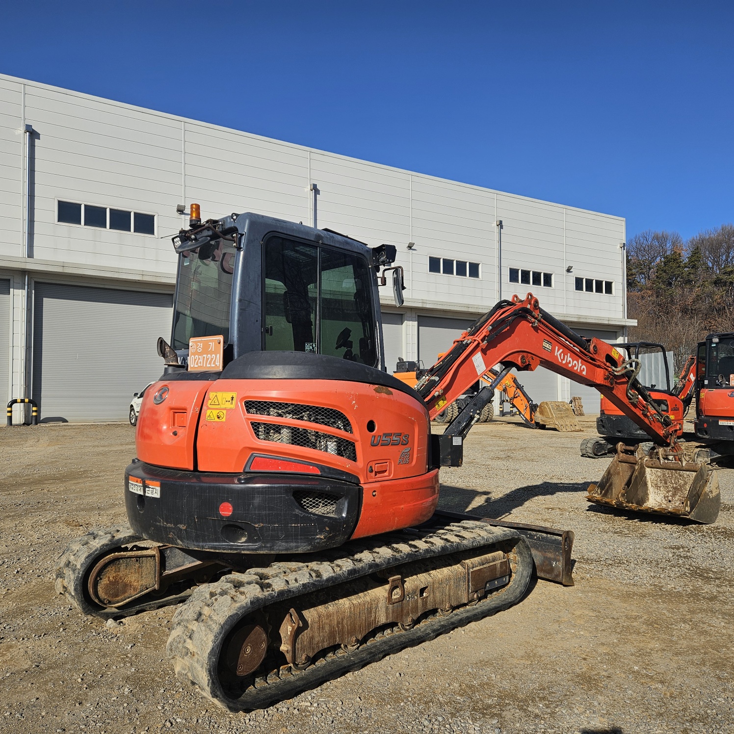2021 구보다 U-55 미니굴삭기 판매합니다. (7224)