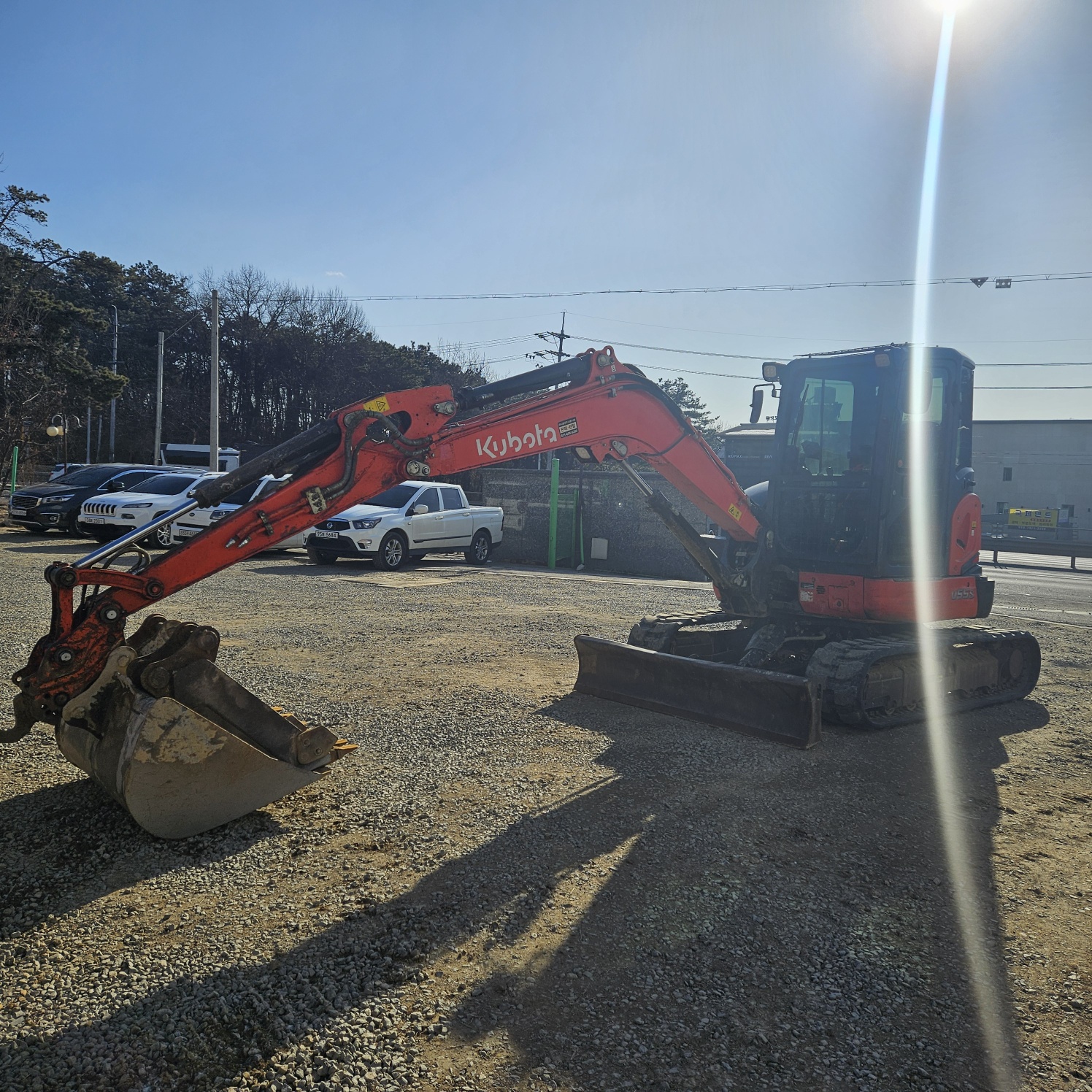 2021 구보다 U-55 미니굴삭기 판매합니다. (7224)