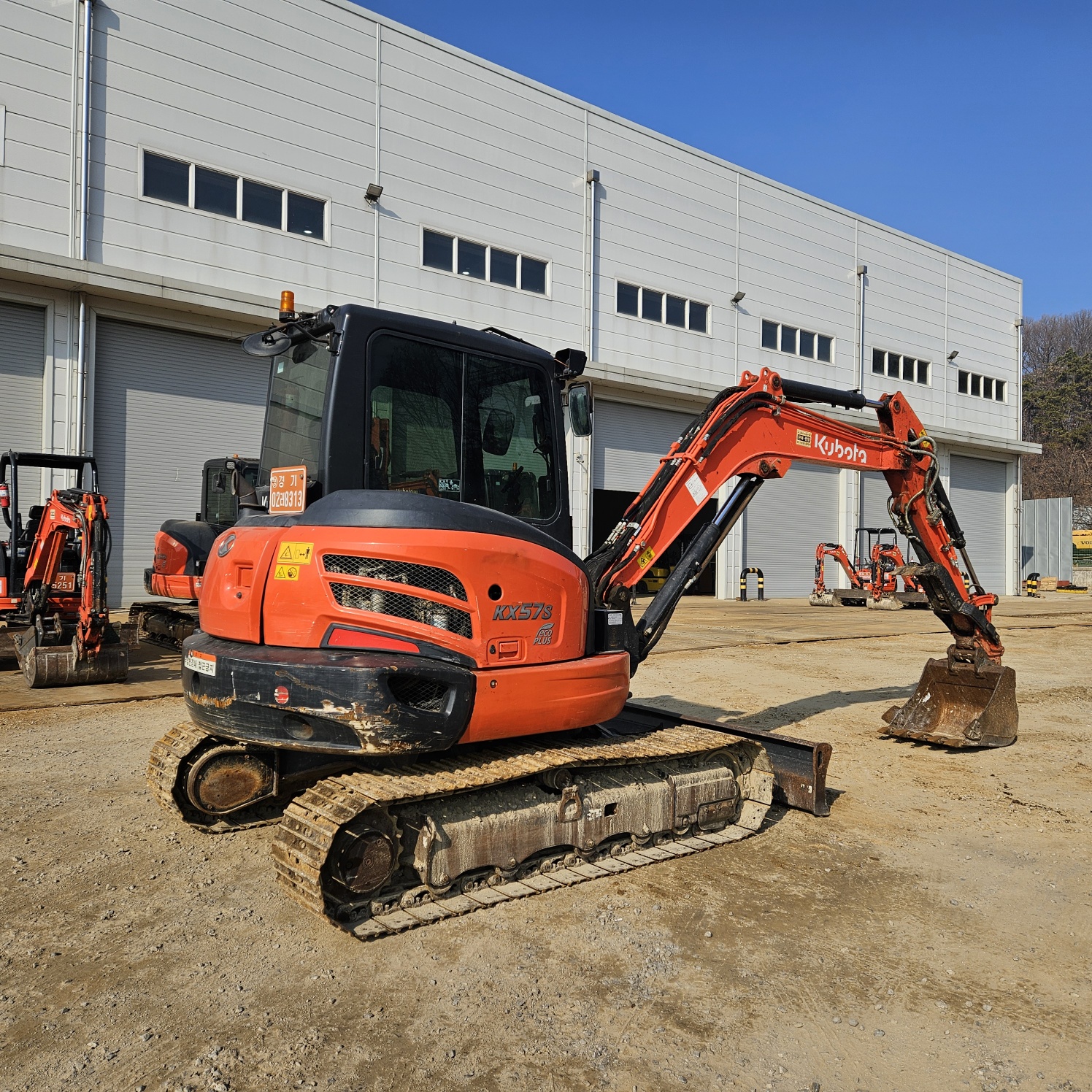 2021 구보다 KX57 미니굴삭기 판매합니다. (8313)