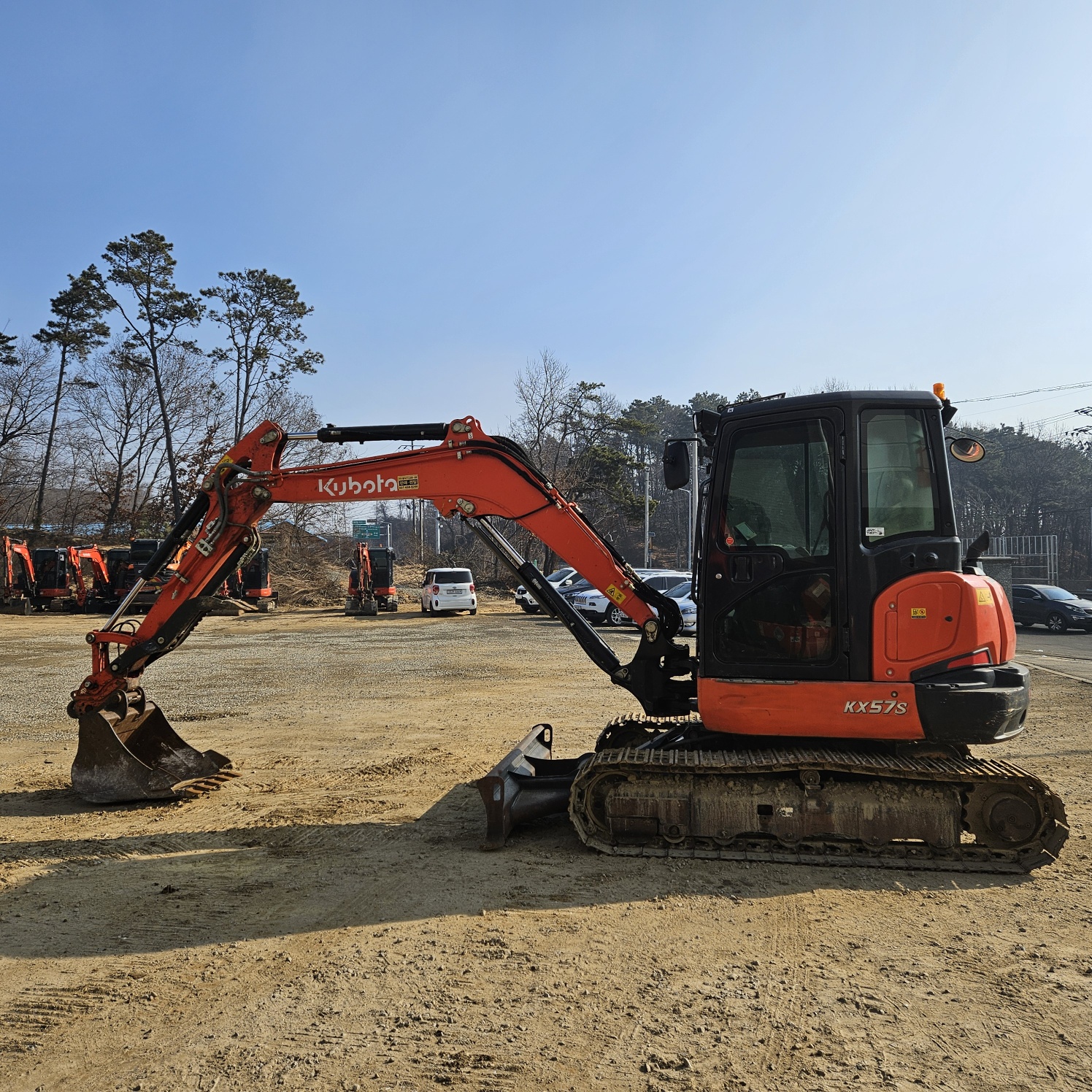 2021 구보다 KX57 미니굴삭기 판매합니다. (8313)