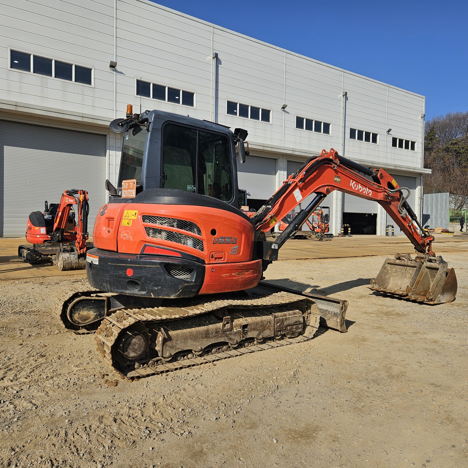 2021 구보다 U-55 미니굴삭기 판매합니다. (7228)