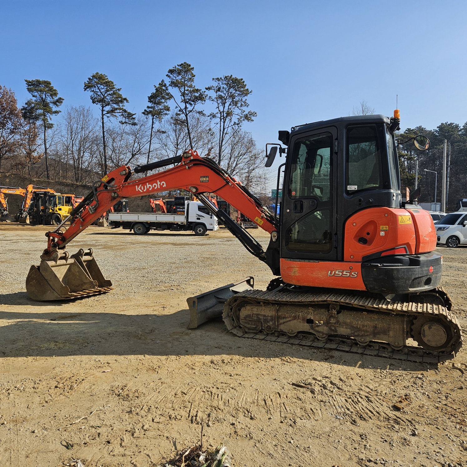 2021 구보다 U-55 미니굴삭기 판매합니다. (7228)