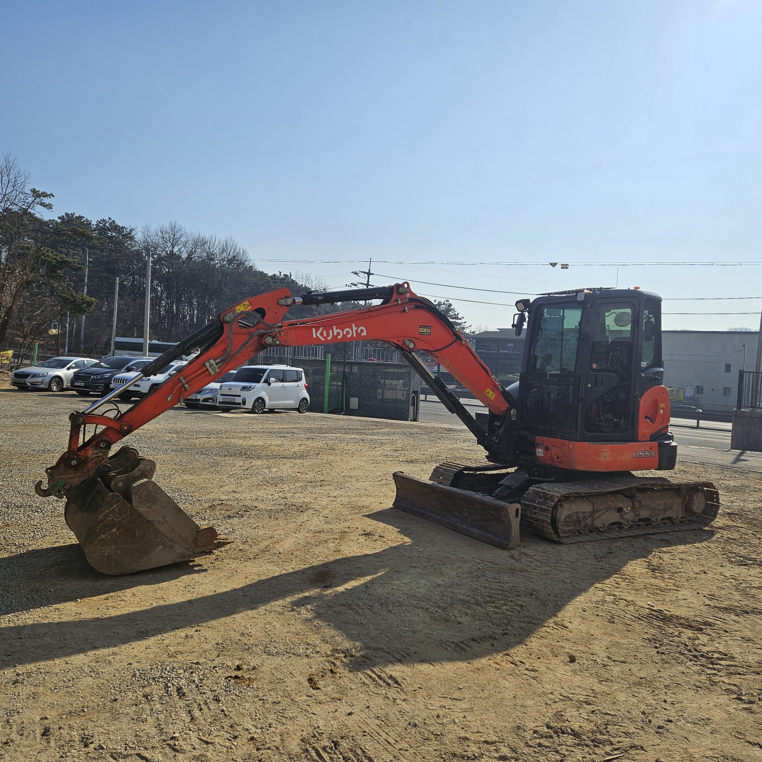 2021 구보다 U-55 미니굴삭기 판매합니다. (7228)