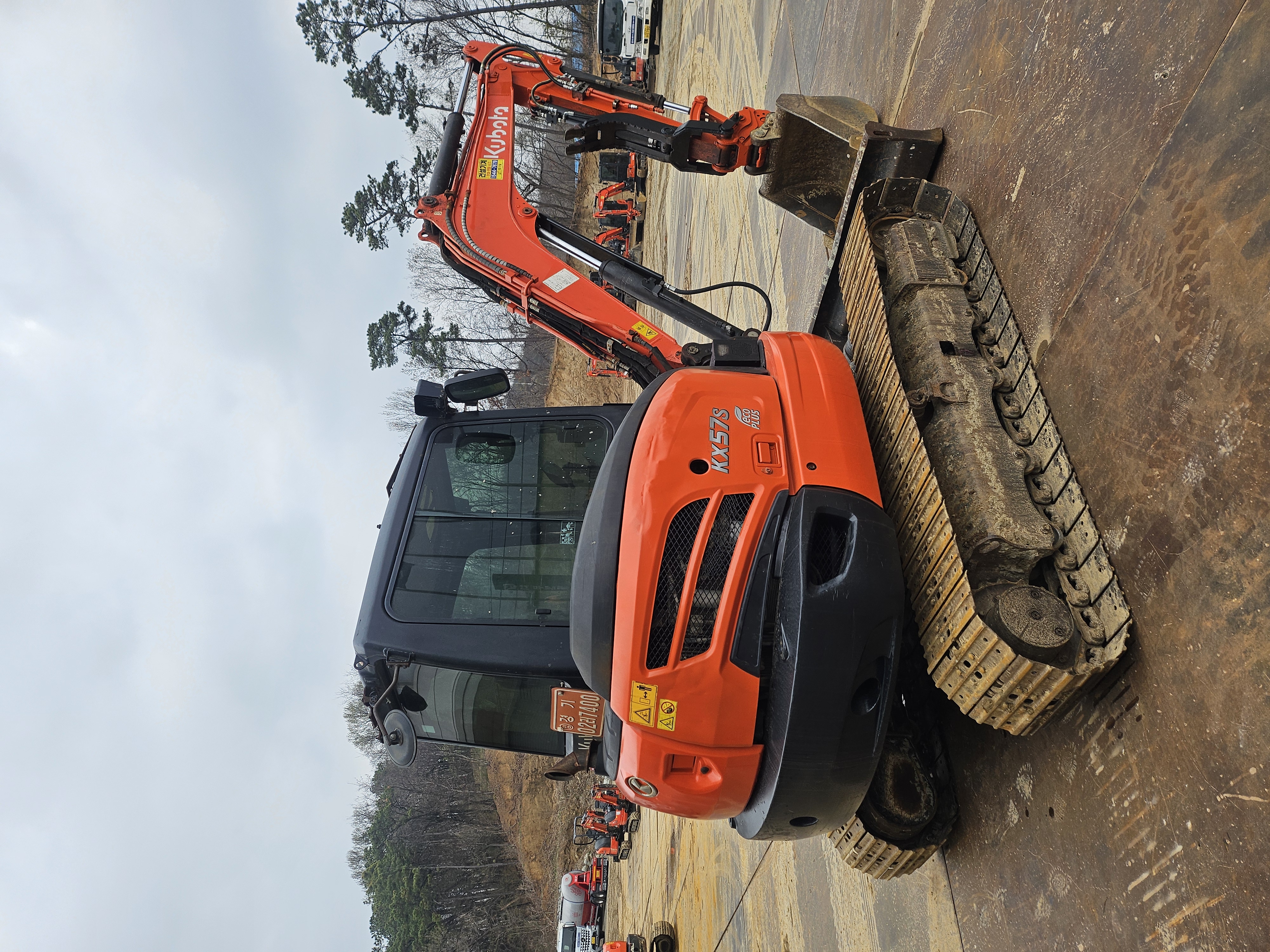 2021 구보다 KX57 미니굴착기 판매합니다 (7400)