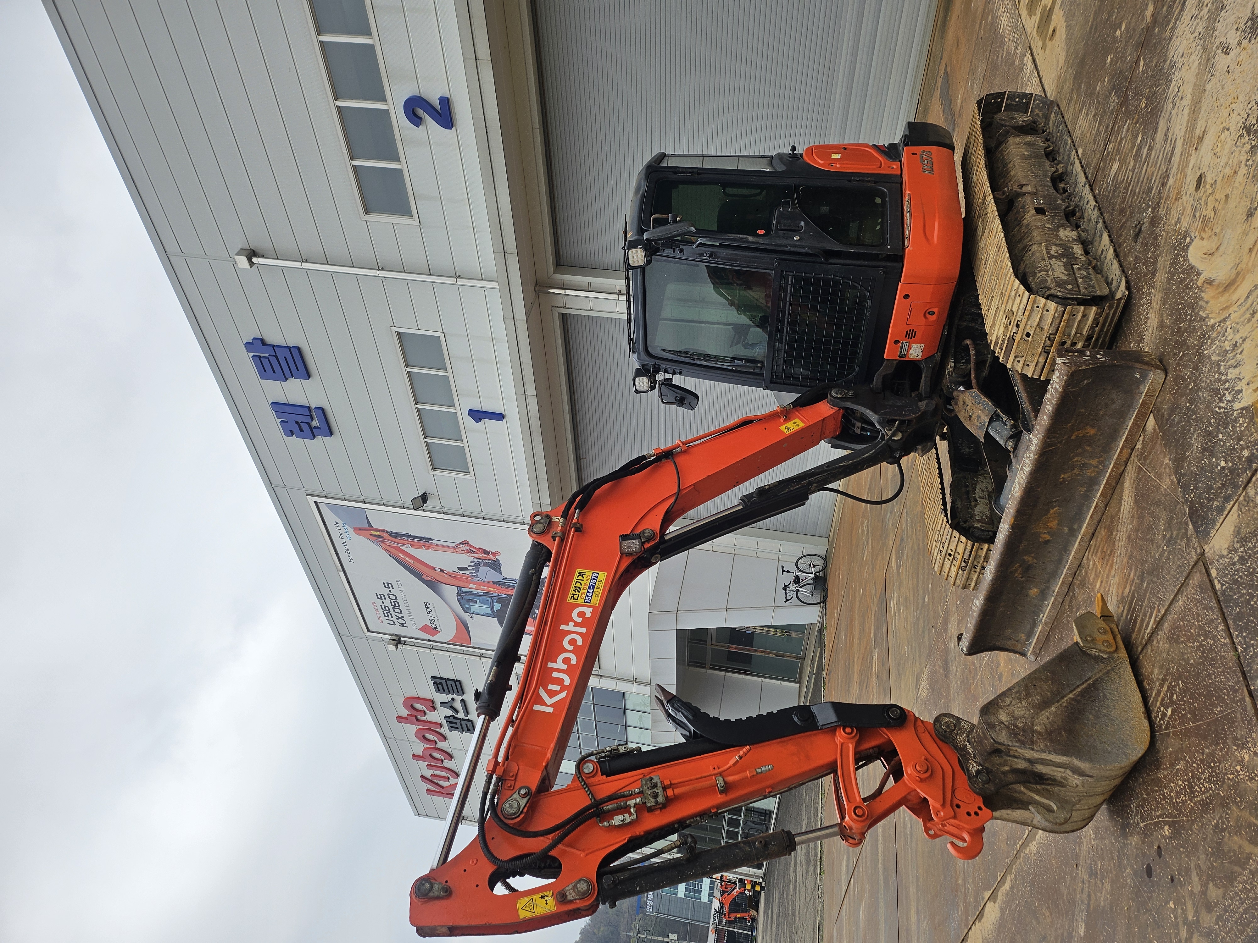 2021 구보다 KX57 미니굴착기 판매합니다 (7400)